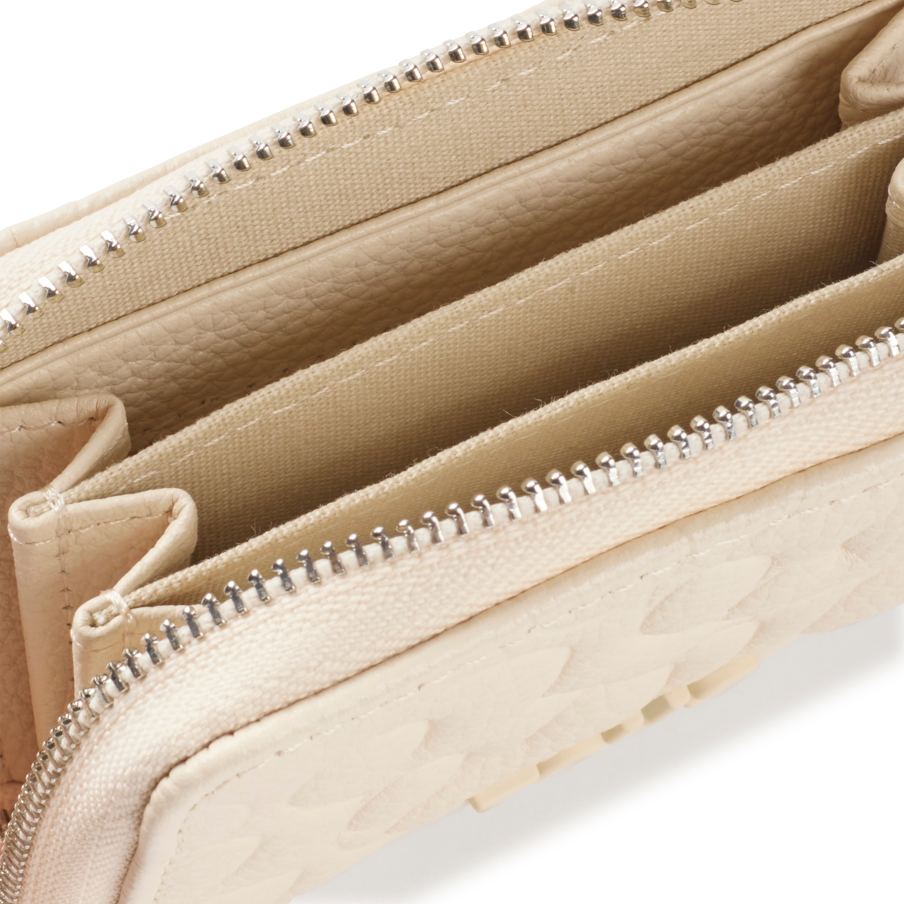 Beige leather Change purse TOUS Greta