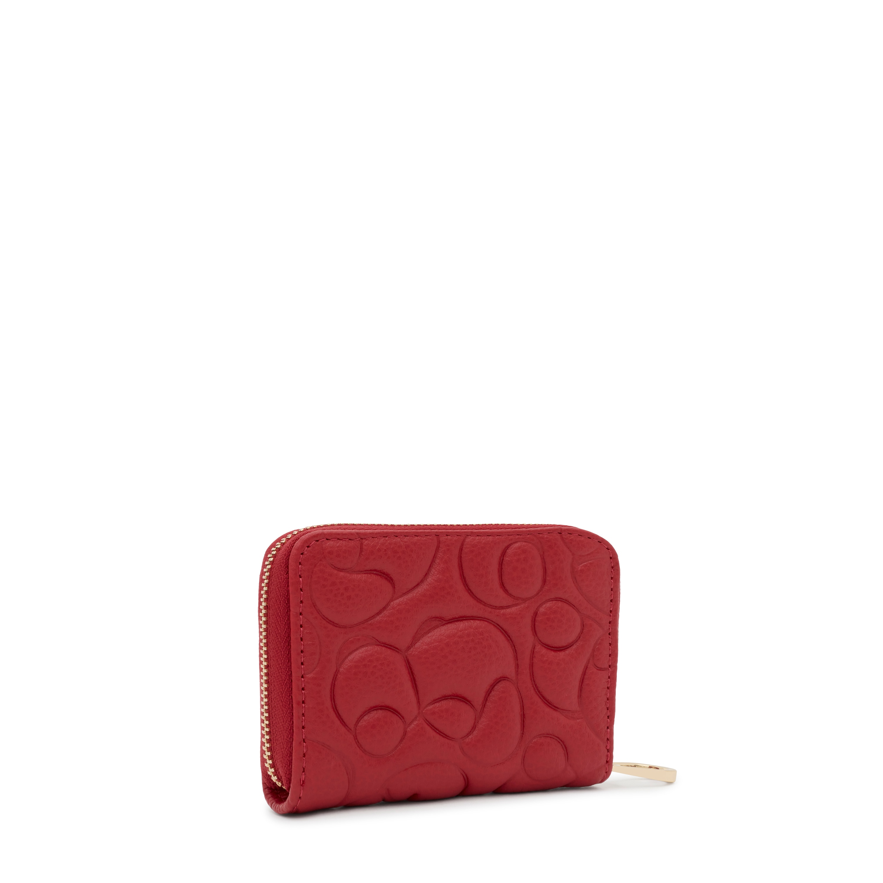 Red leather Change purse TOUS Greta
