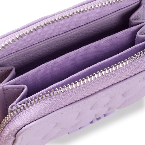 Lilac-colored leather Change purse TOUS Greta