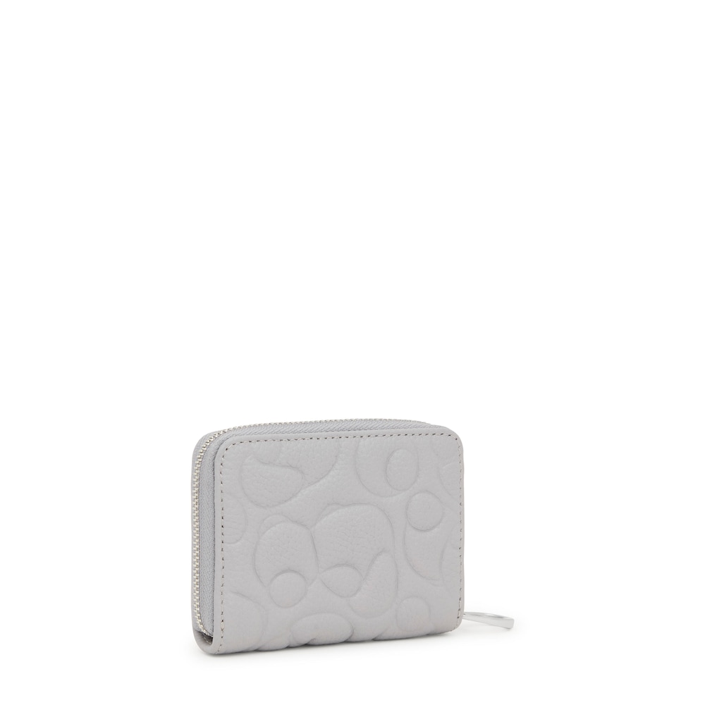Monedero de piel gris TOUS Greta image number 1