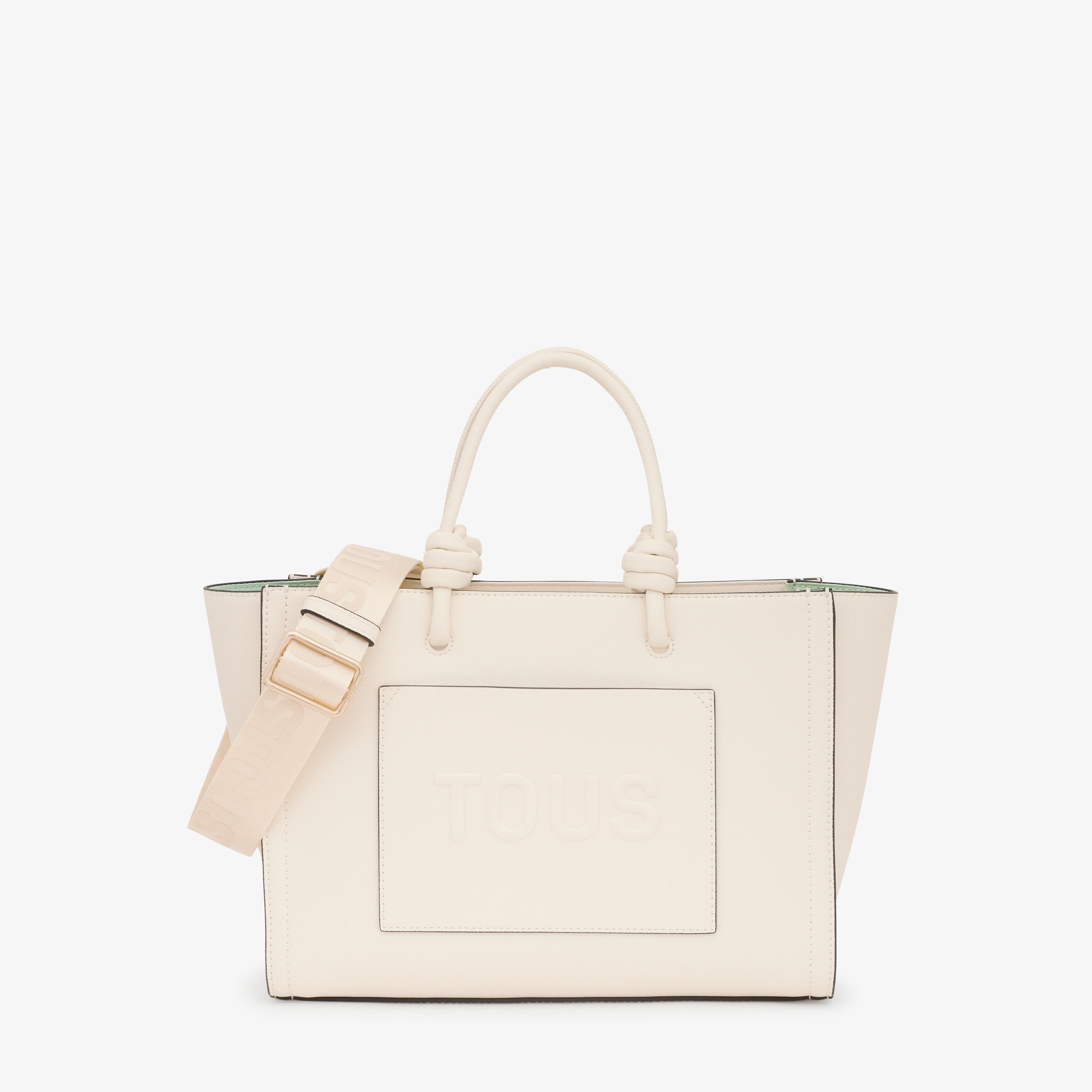 Medium beige Amaya Shopping bag TOUS La Rue New