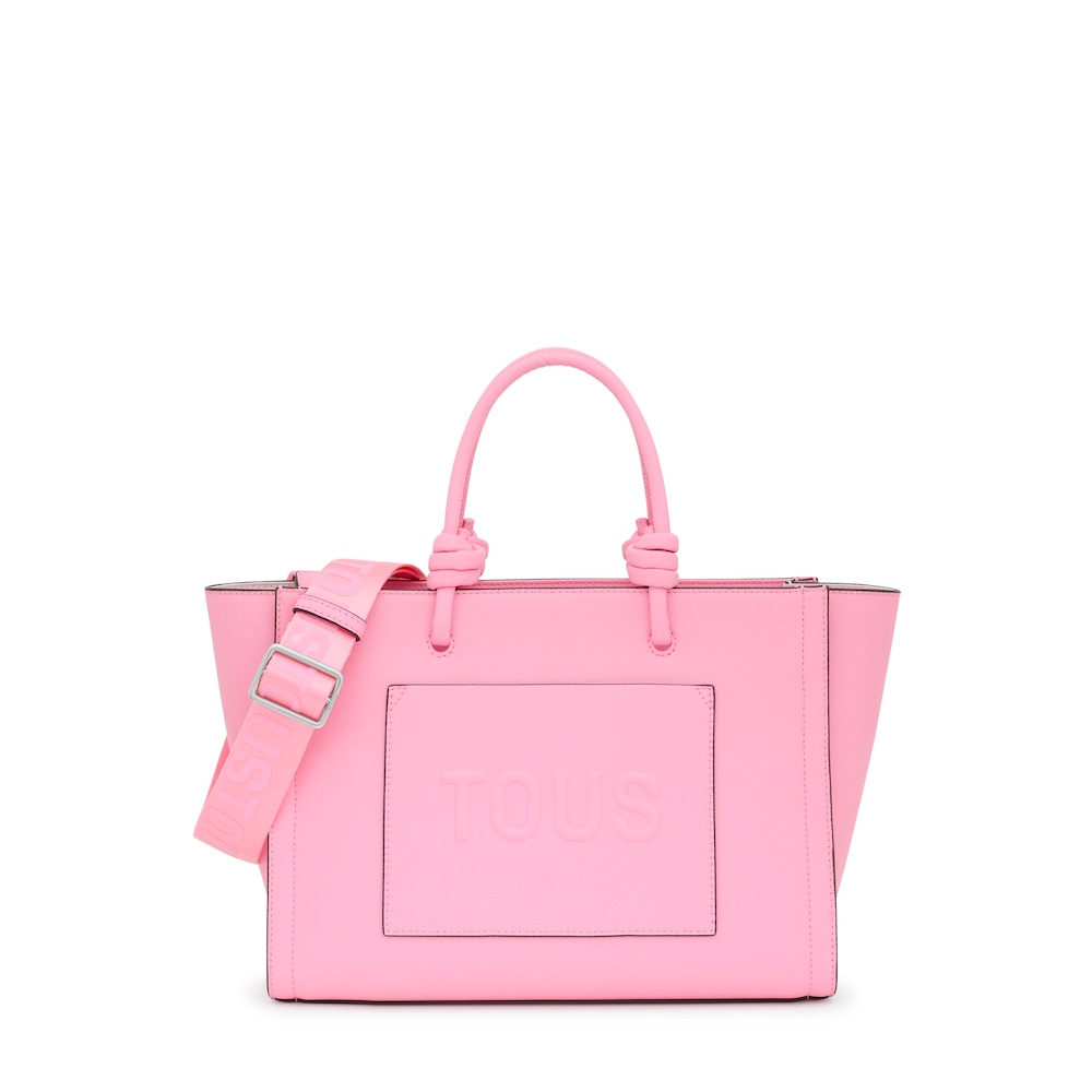 Medium pink Amaya Shopping bag TOUS La Rue New image number 0