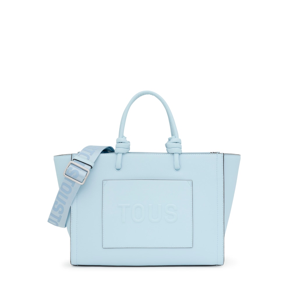 Shopper mediano Amaya azul claro TOUS La Rue New image number 0