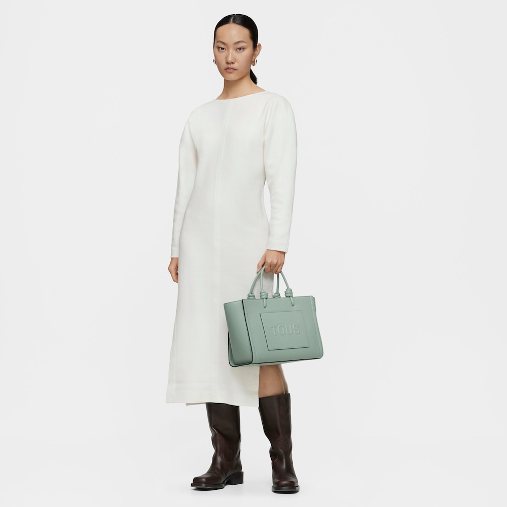 Shopper mediano Amaya gris piedra TOUS La Rue New