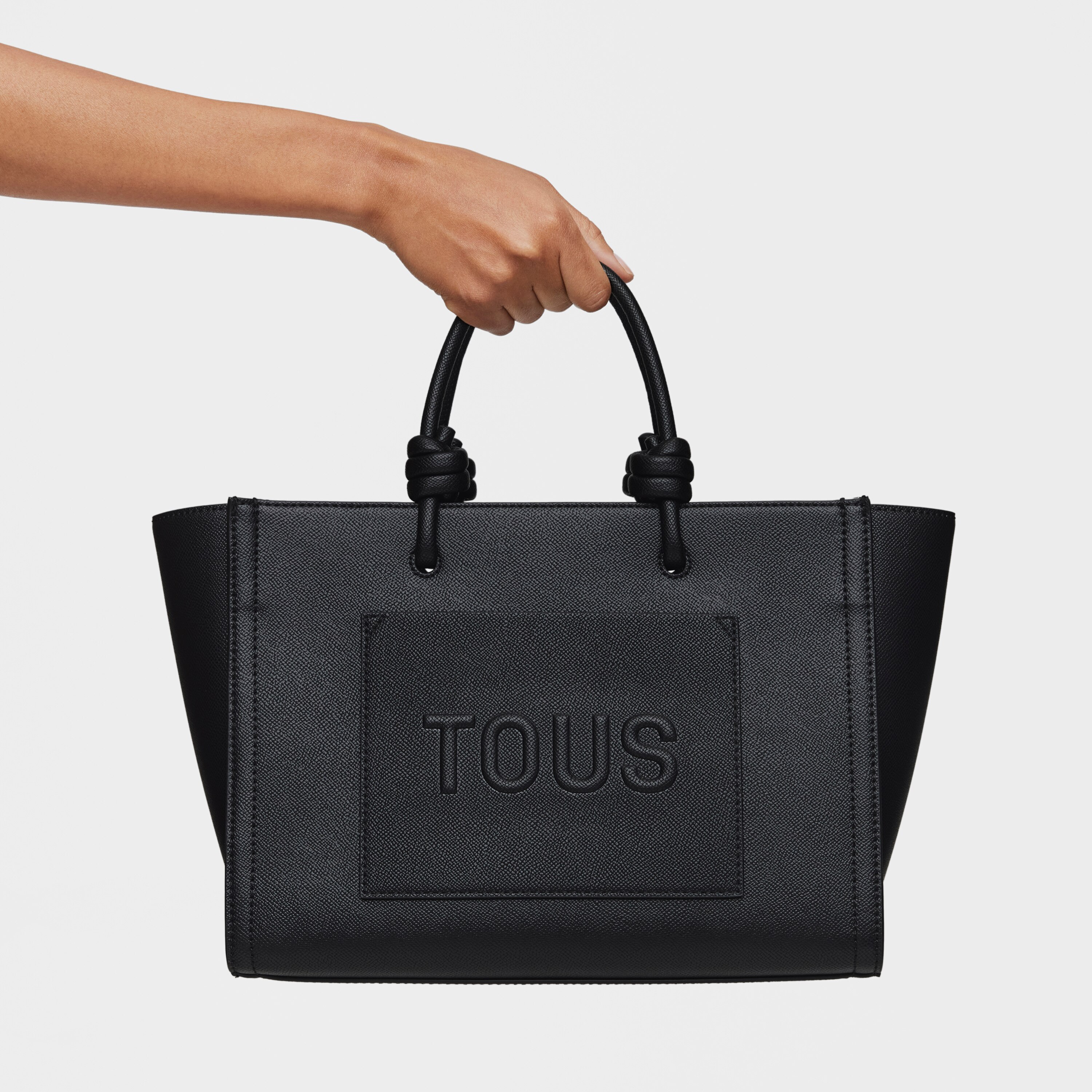 black Amaya Shopping bag TOUS La Rue New