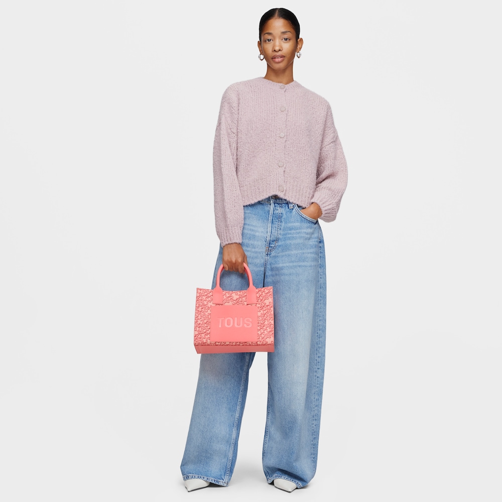 Shopper mediano Amaya coral Kaos Mini Evolution image number 4