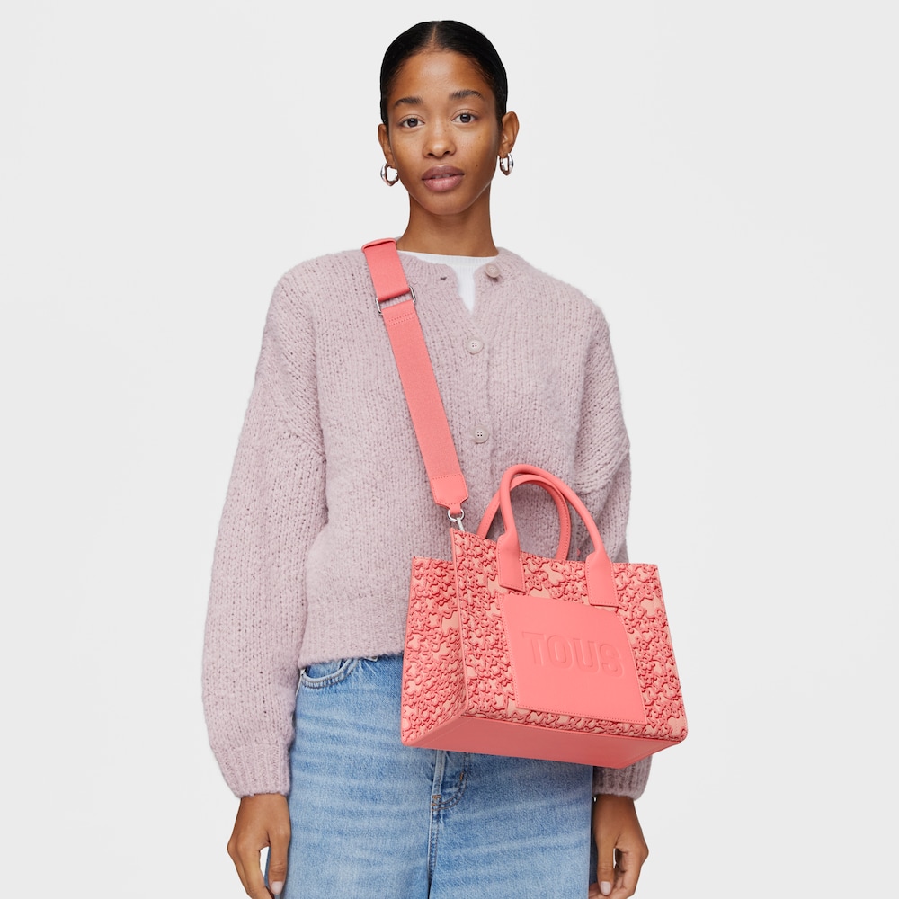 Shopper mediano Amaya coral Kaos Mini Evolution image number 5