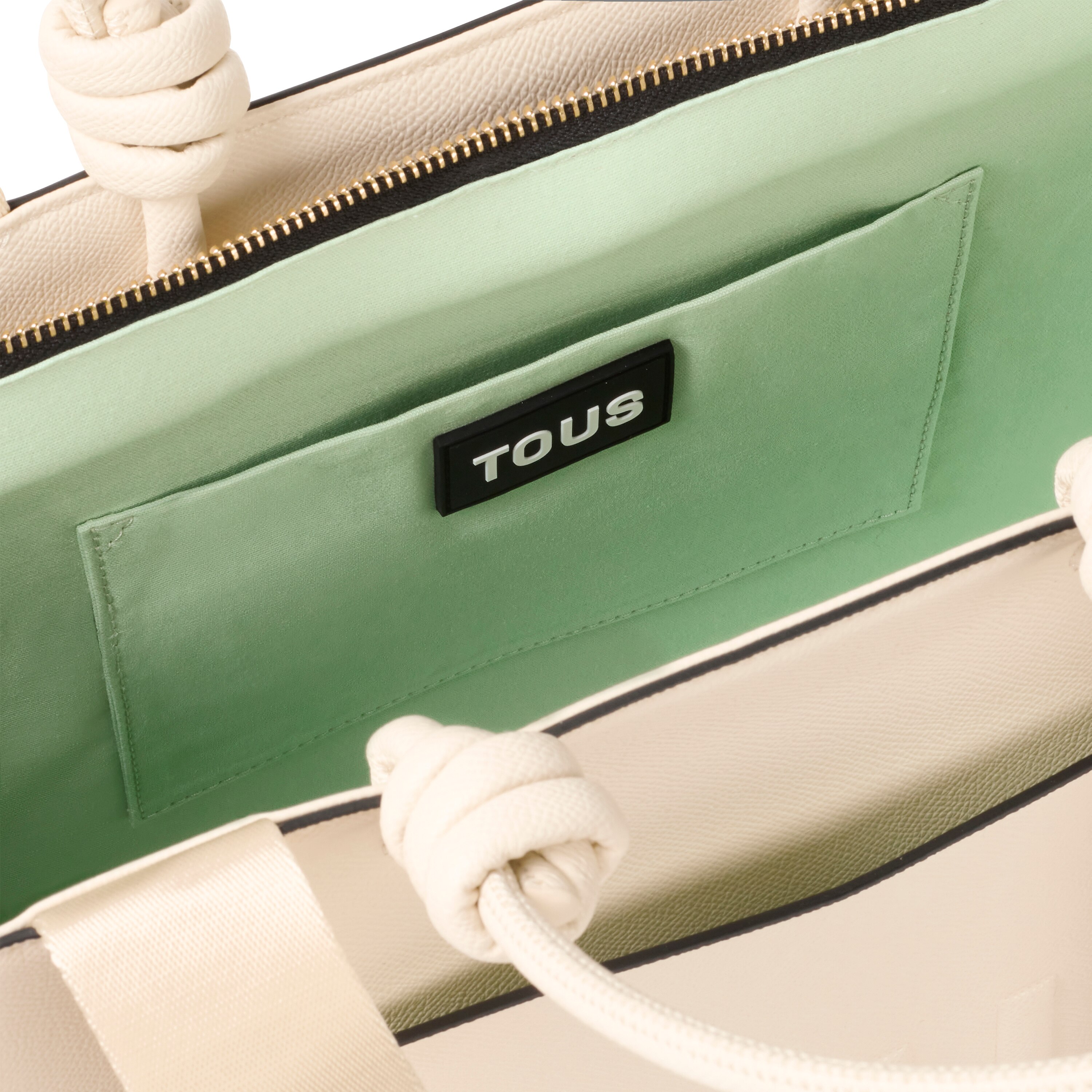 Large beige Amaya Shopping bag TOUS La Rue New