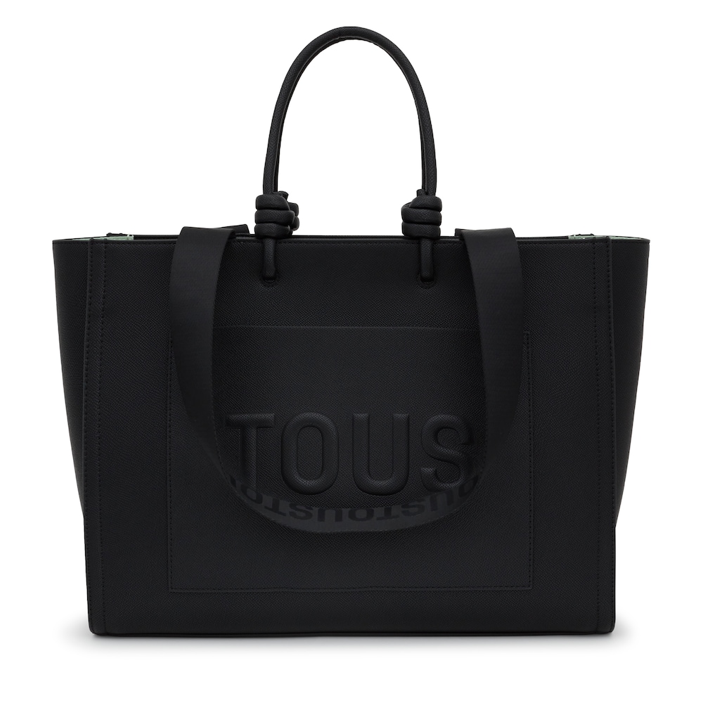Large black Amaya Shopping bag TOUS La Rue New image number 0