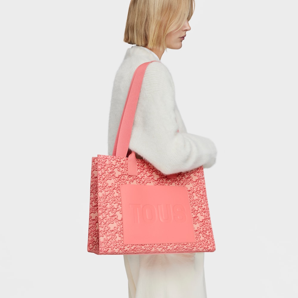 Shopper grande Amaya coral Kaos Mini Evolution