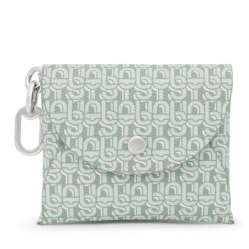 TOUS MANIFESTO mint green Envelope Key ring