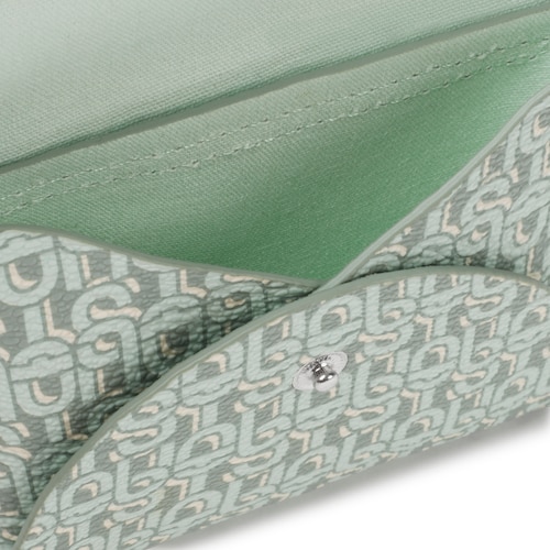 TOUS MANIFESTO mint green Envelope Key ring