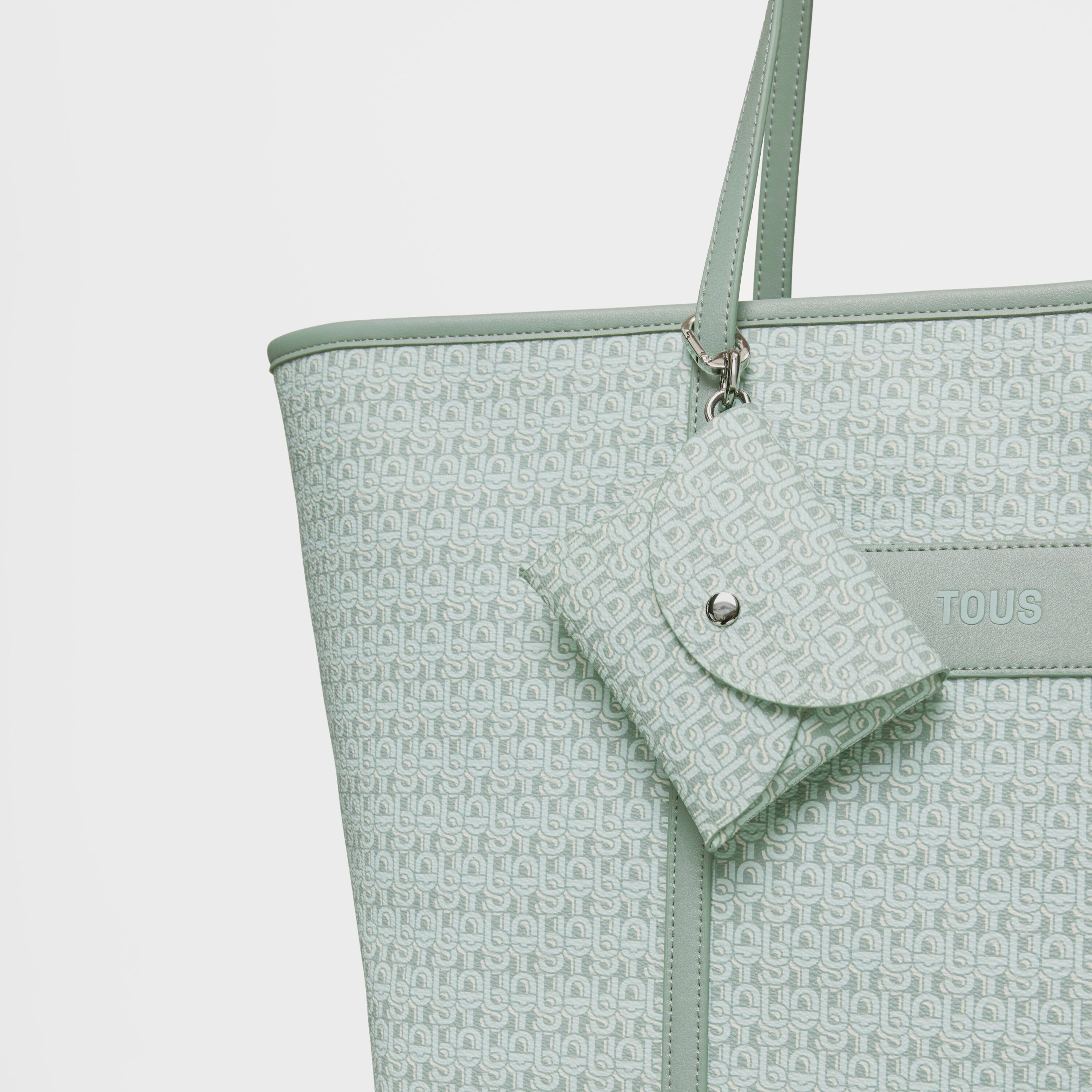 TOUS MANIFESTO mint green Envelope Key ring