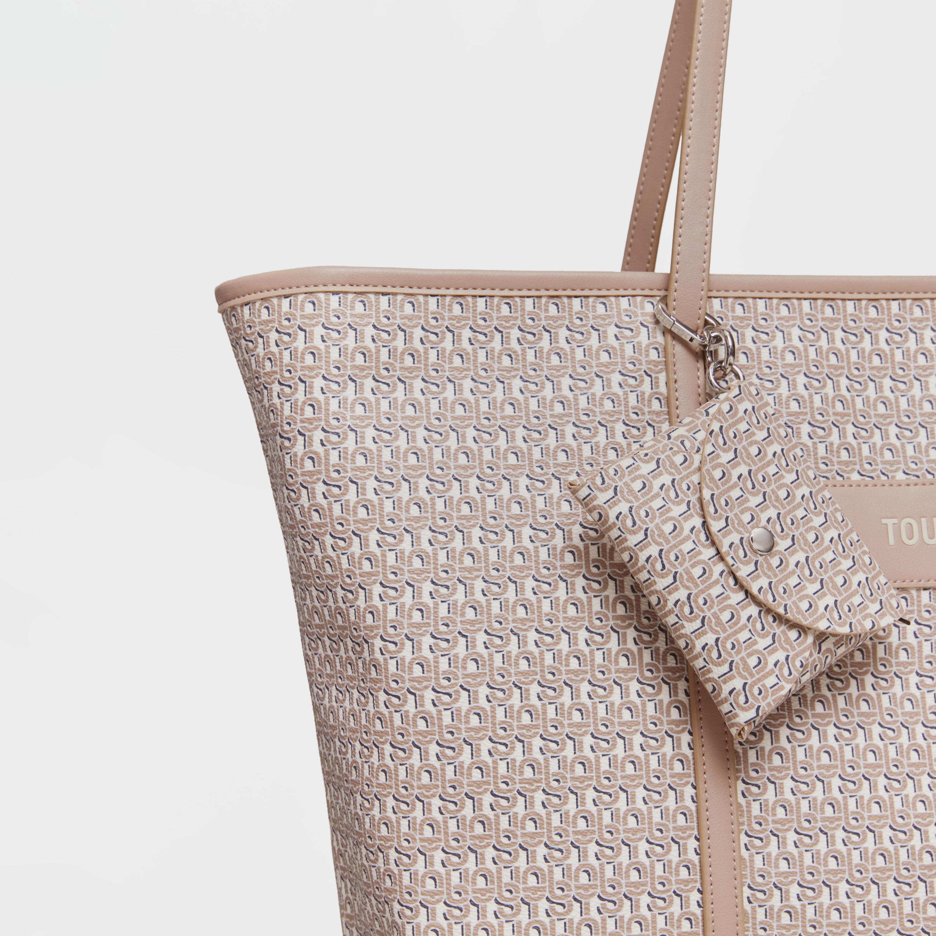 TOUS MANIFESTO taupe Envelope Key ring