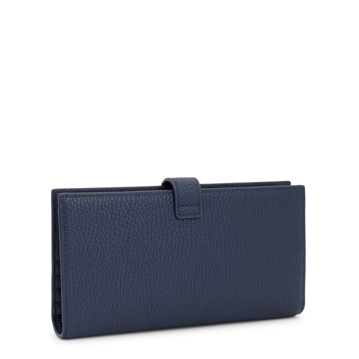 Billetera grande Flap de piel azul marino TOUS Miranda
