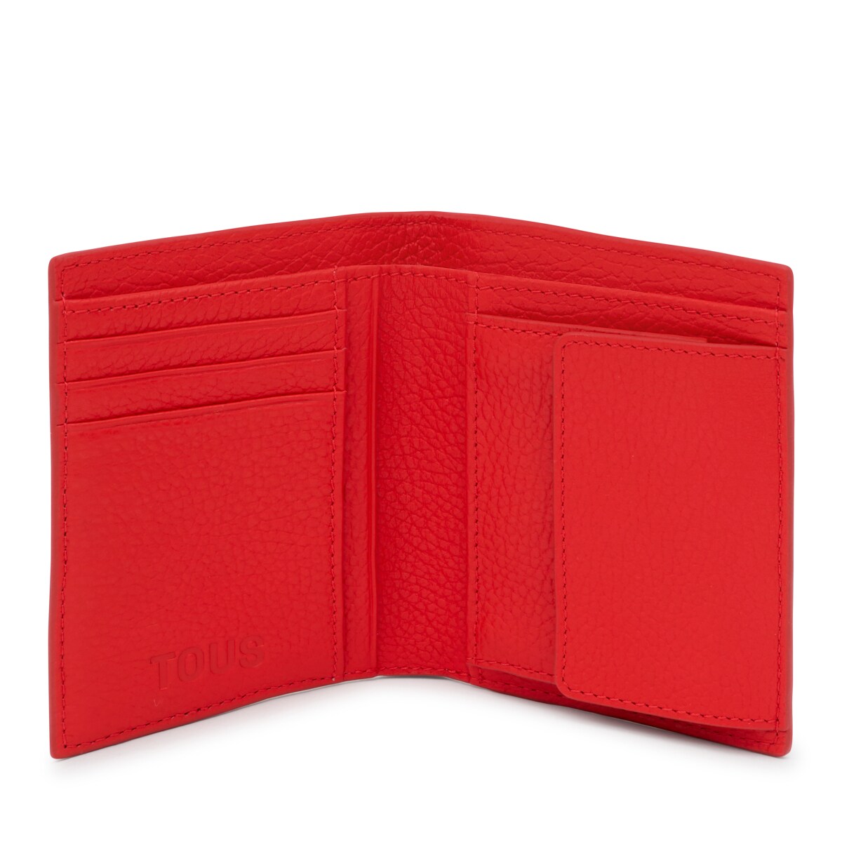 Cartera Flap de piel roja TOUS Miranda image number 2