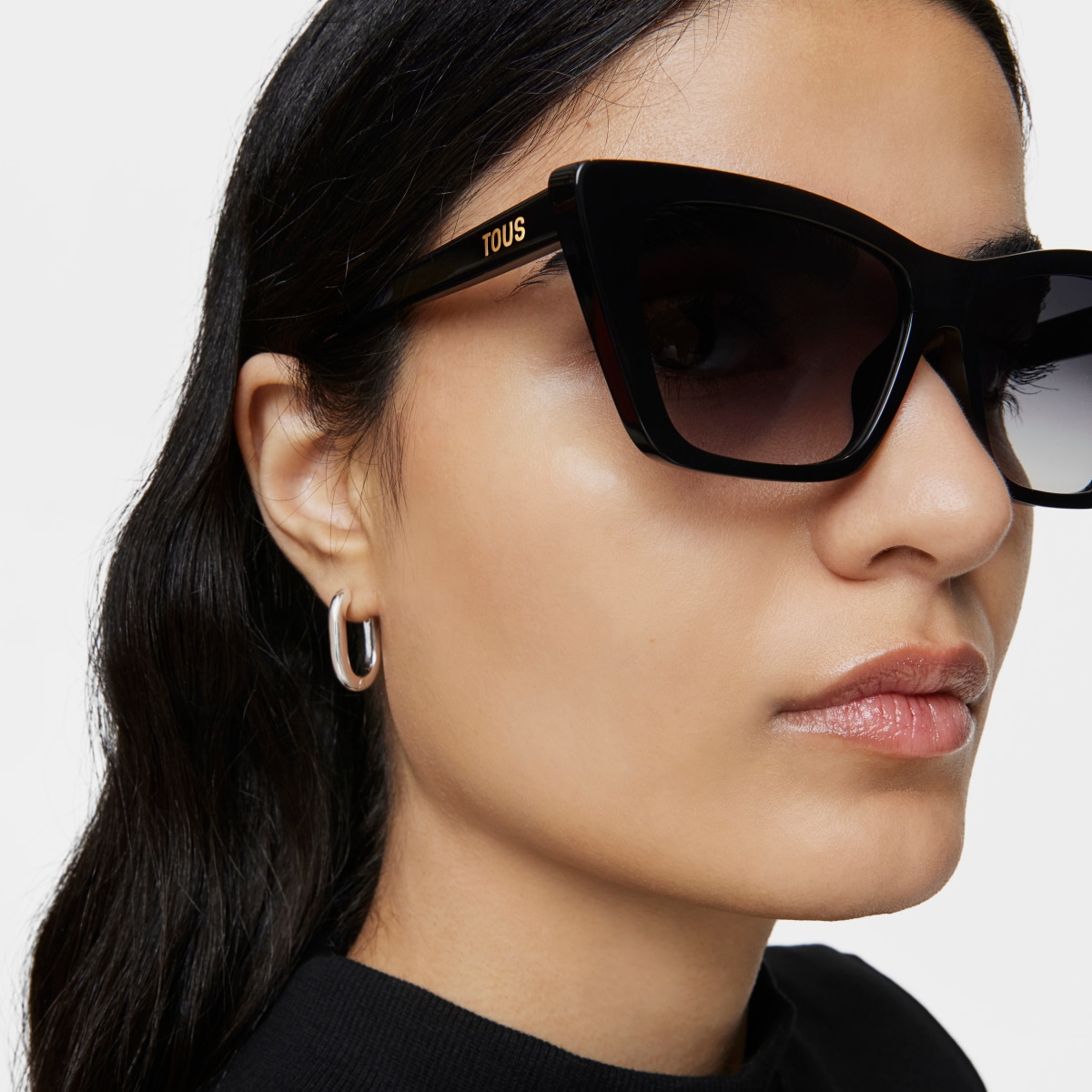 Black Sunglasses TOUS Logo Color Block