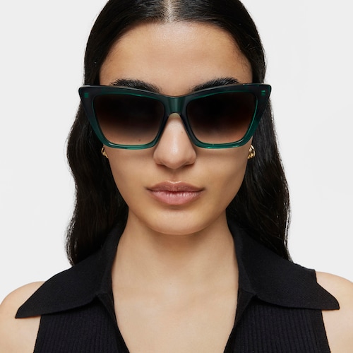 Gafas de sol verdes TOUS Logo Color Block