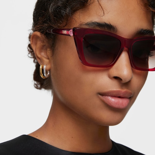 Pink Sunglasses TOUS Logo Color Block