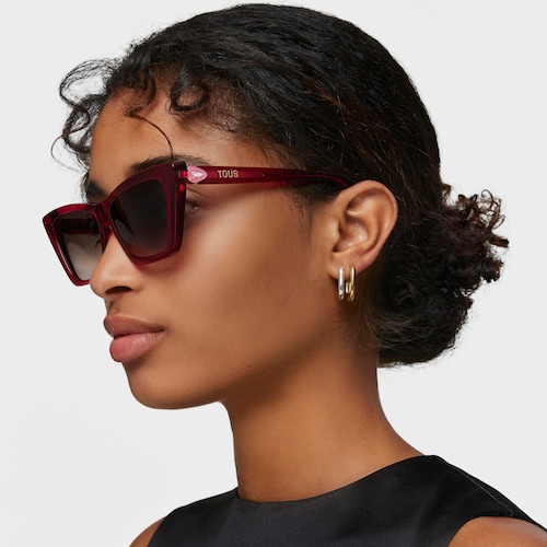 Pink Sunglasses TOUS Logo Color Block