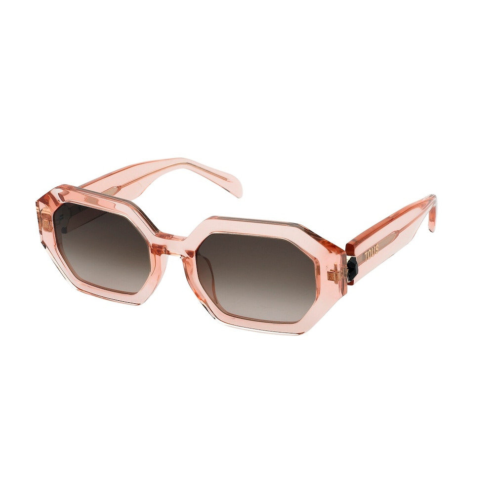 Lunettes de soleil rose transparent TOUS Geometric