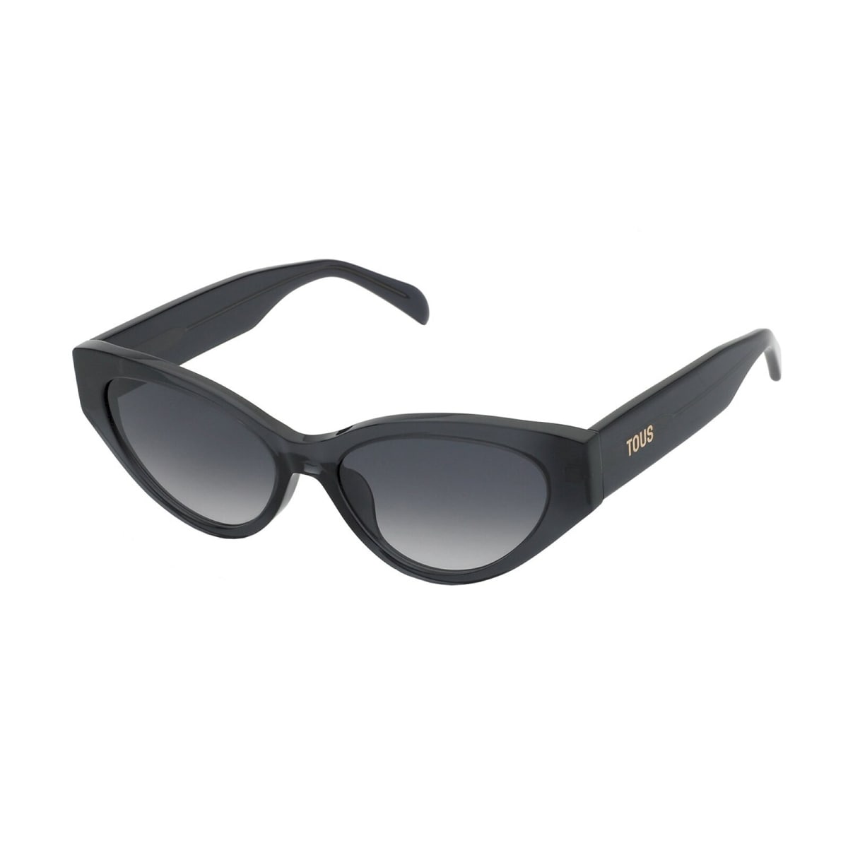 Dark Grey Cat Eye Sunglasses EVERETT CAT EYE SUNGLASSES BLACK/GRY – Projetwear main image 4