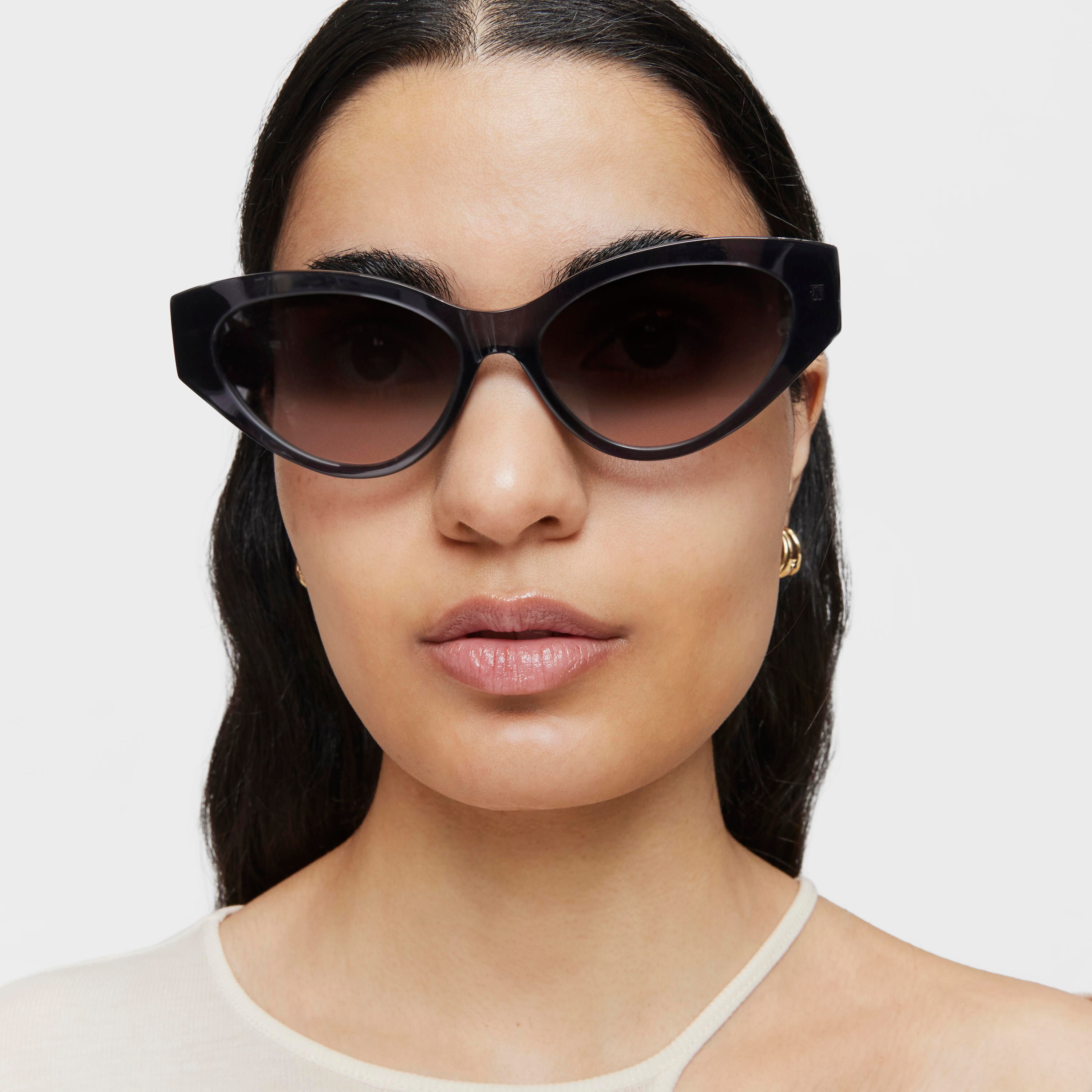 Gray Sunglasses TOUS Cat Eye