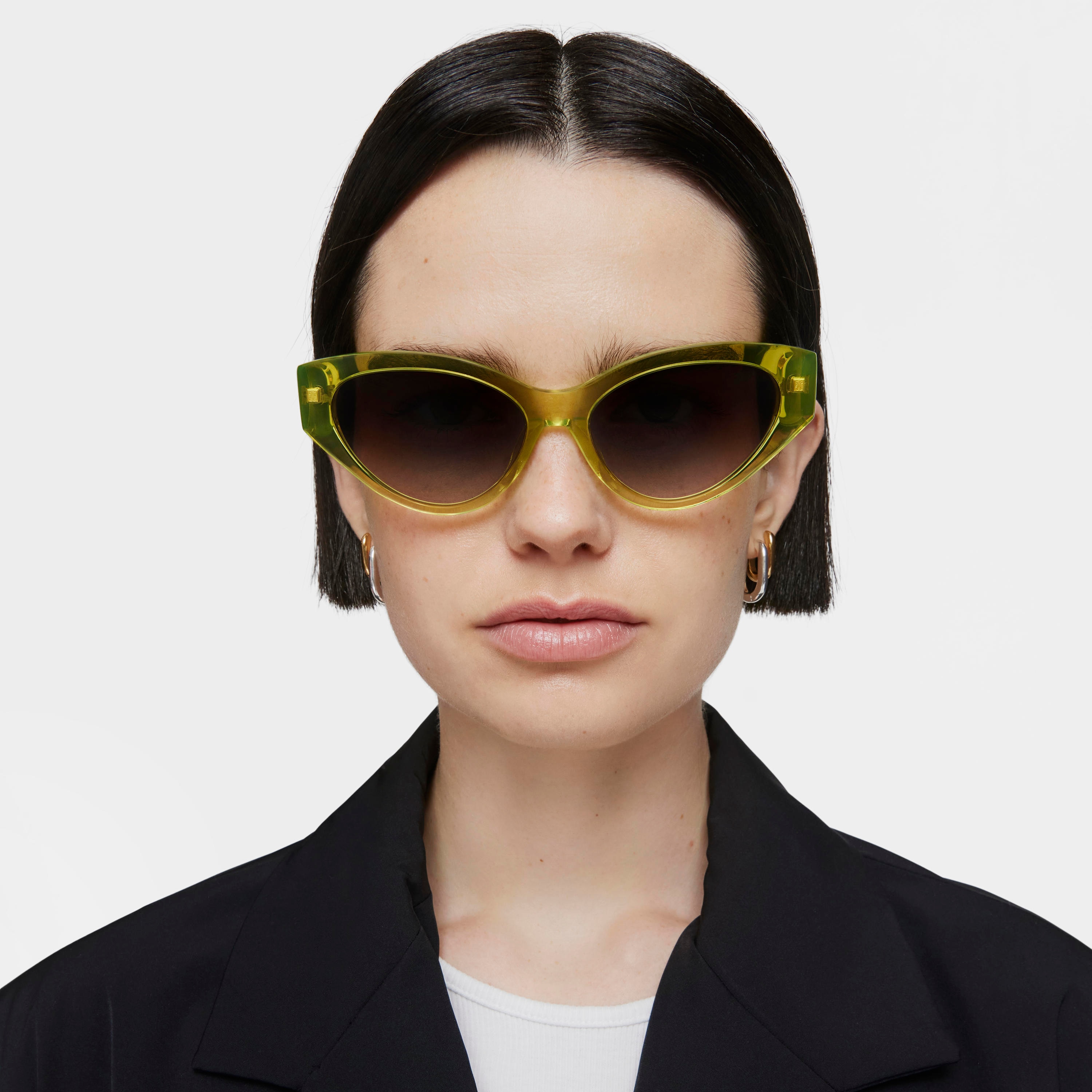 Yellow Sunglasses TOUS Cat Eye