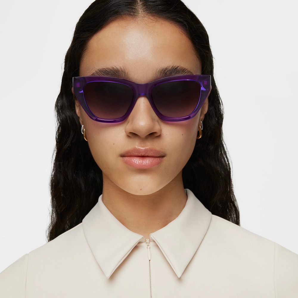 Lunettes de soleil violettes TOUS Edge