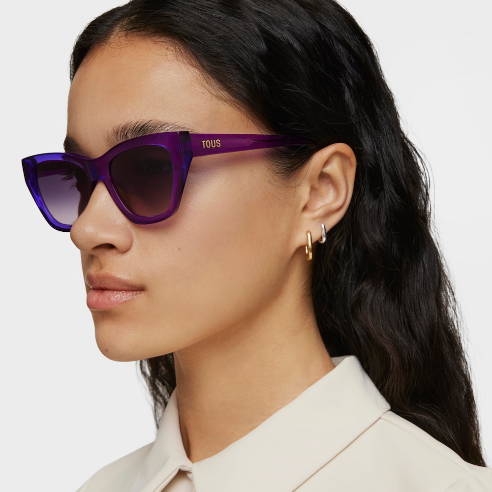 Lunettes de soleil violettes TOUS Edge