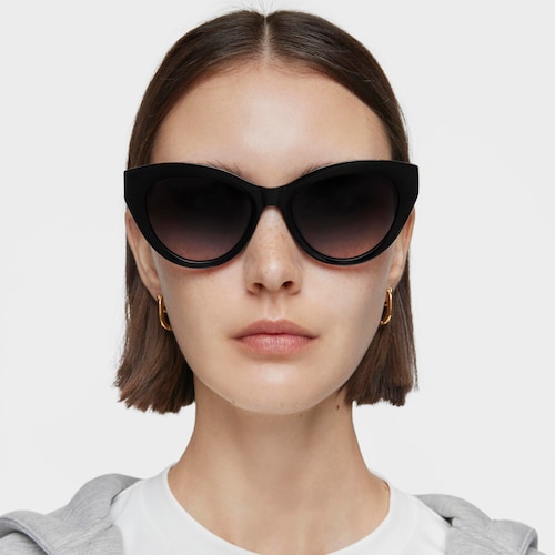 Black Sunglasses TOUS Butterfly