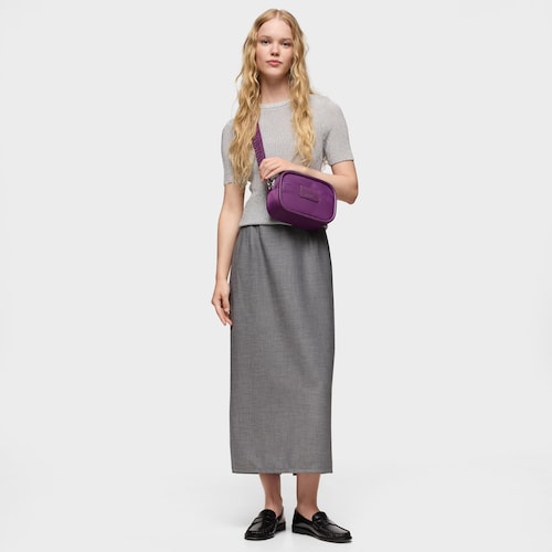 Purple Reporter crossbody bag TOUS Miranda Soft New