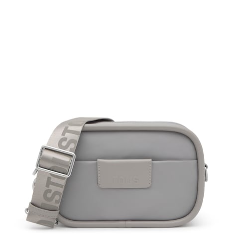 Gray Reporter crossbody bag TOUS Miranda Soft New image number 0