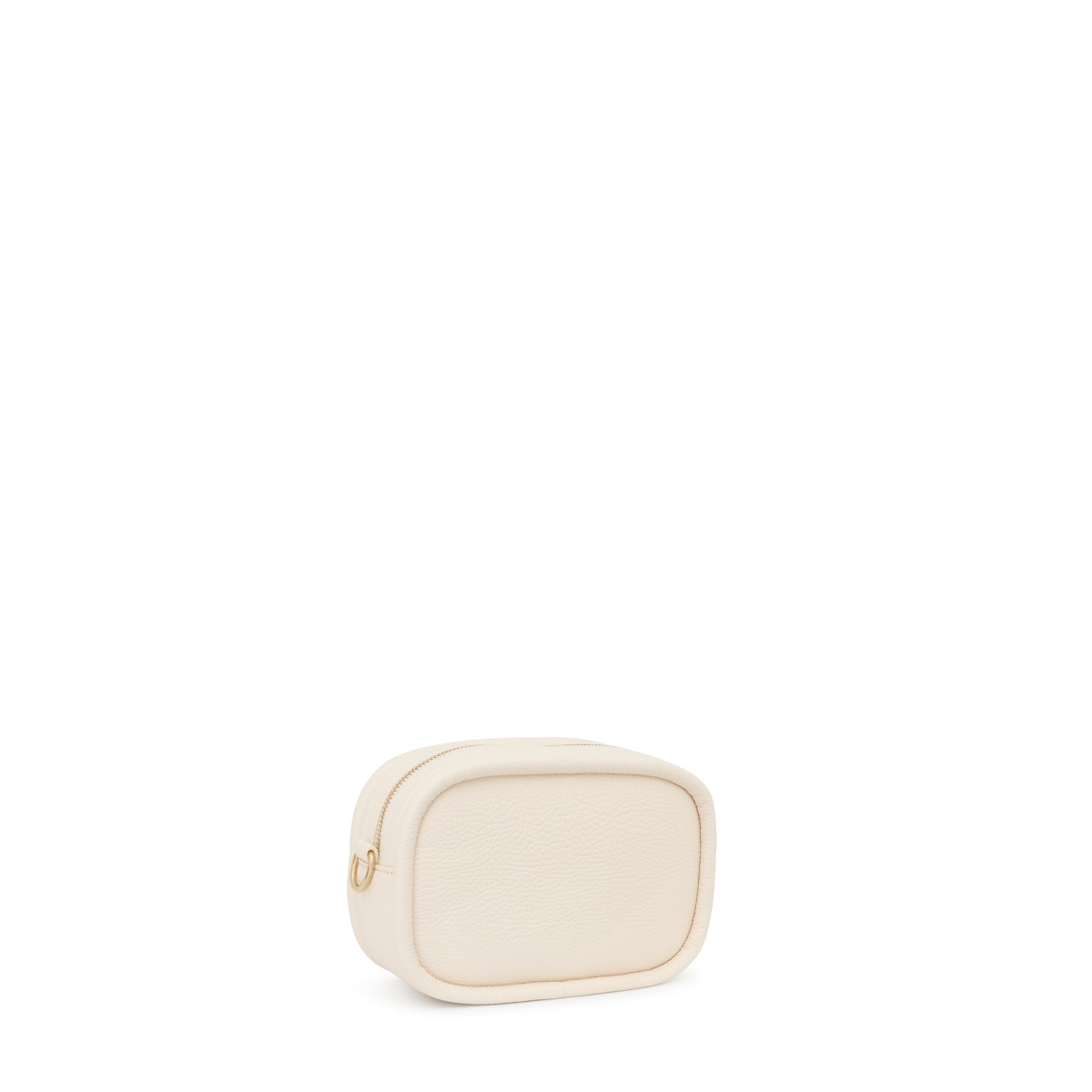 Beige leather Crossbody Reporter bag TOUS Miranda