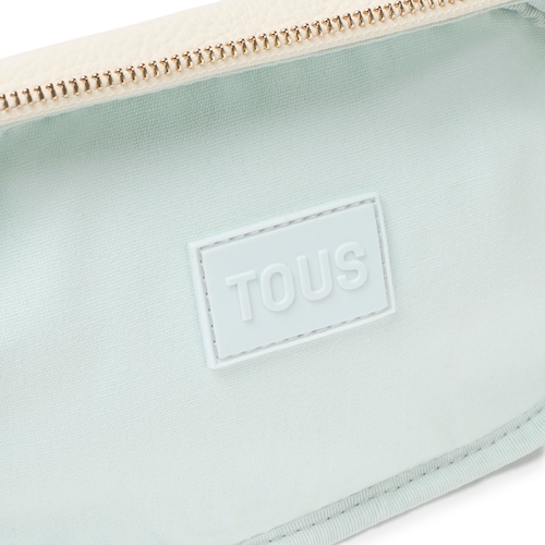 Bandolera Reporter de piel beige TOUS Miranda