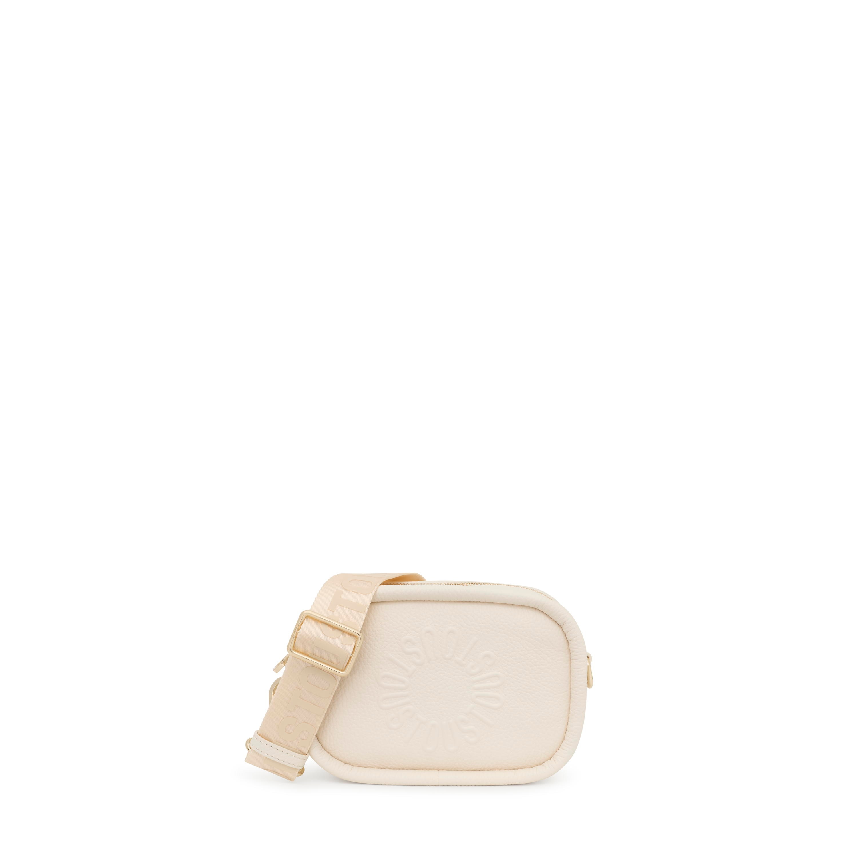 Beige leather Crossbody Reporter bag TOUS Miranda
