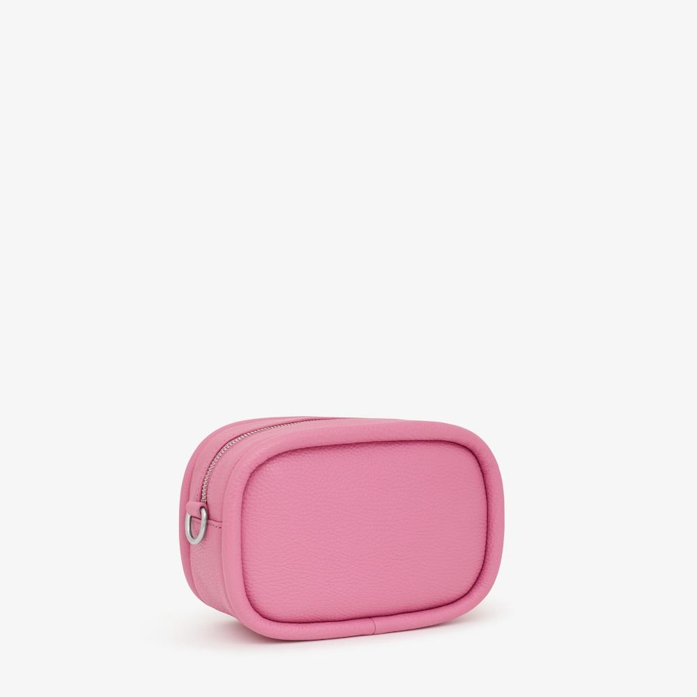 Bandolera reporter de piel rosa oscuro TOUS Miranda