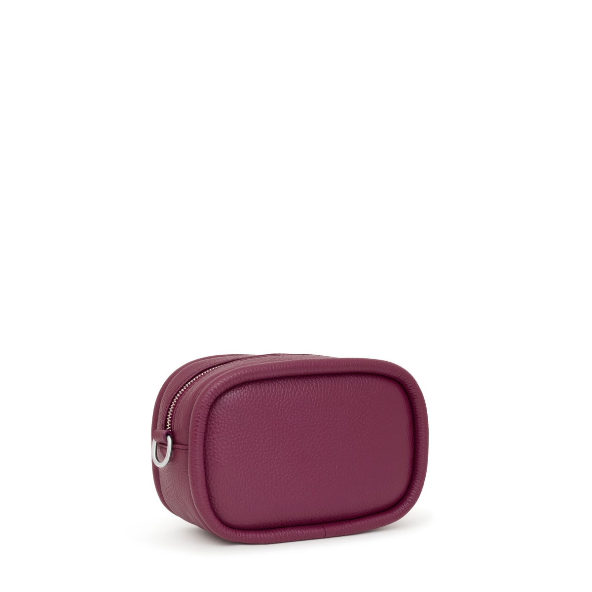 Burgundy leather Crossbody reporter bag TOUS Miranda
