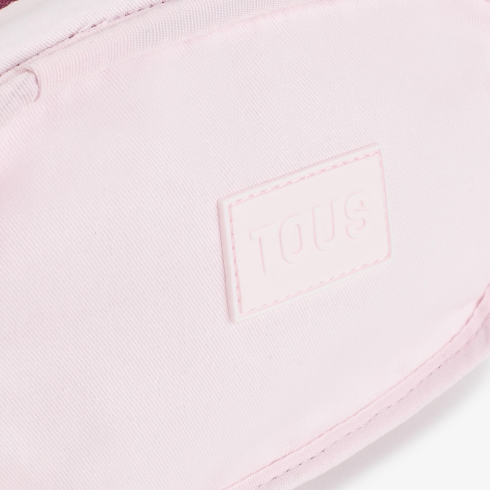 Bandolera reporter de piel burdeos TOUS Miranda