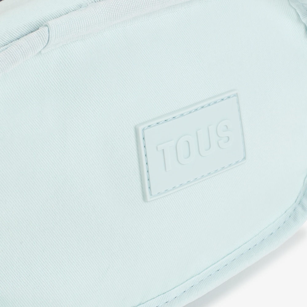 Bandolera reporter de piel azul marino TOUS Miranda