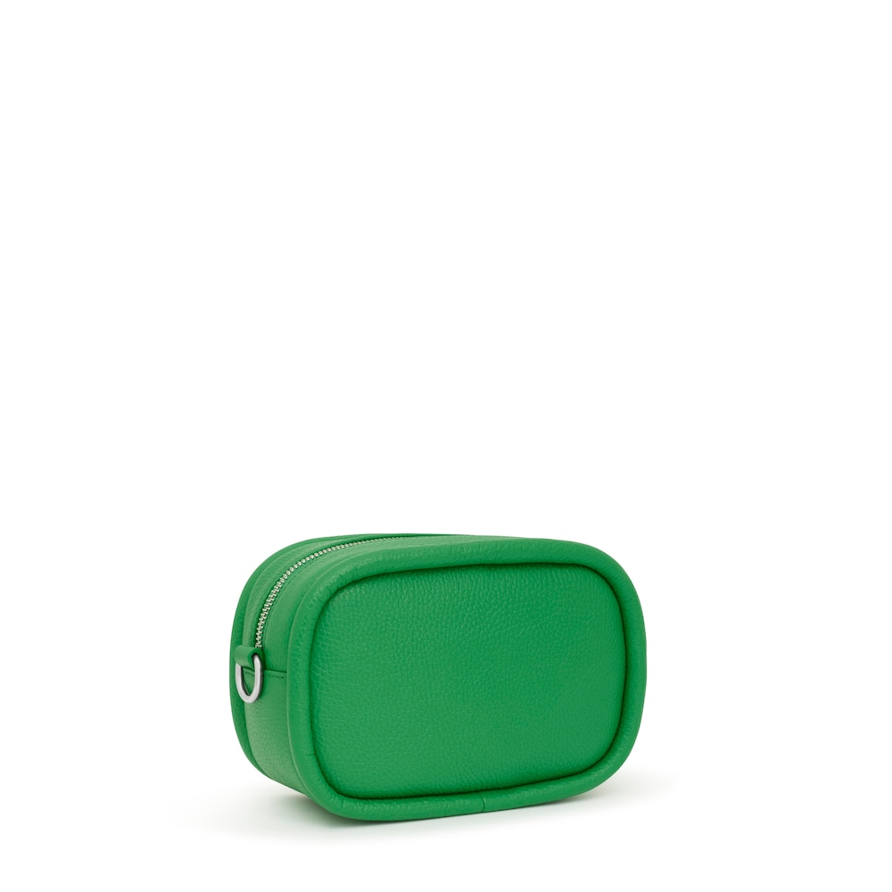 Bandolera reporter de piel verde TOUS Miranda