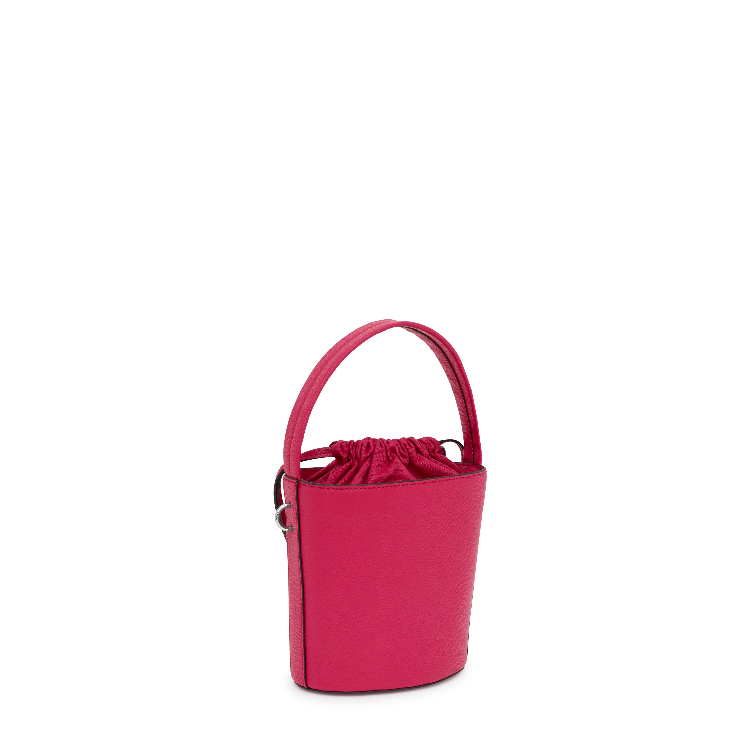 Small fuchsia-colored Bucket bag TOUS Lucia