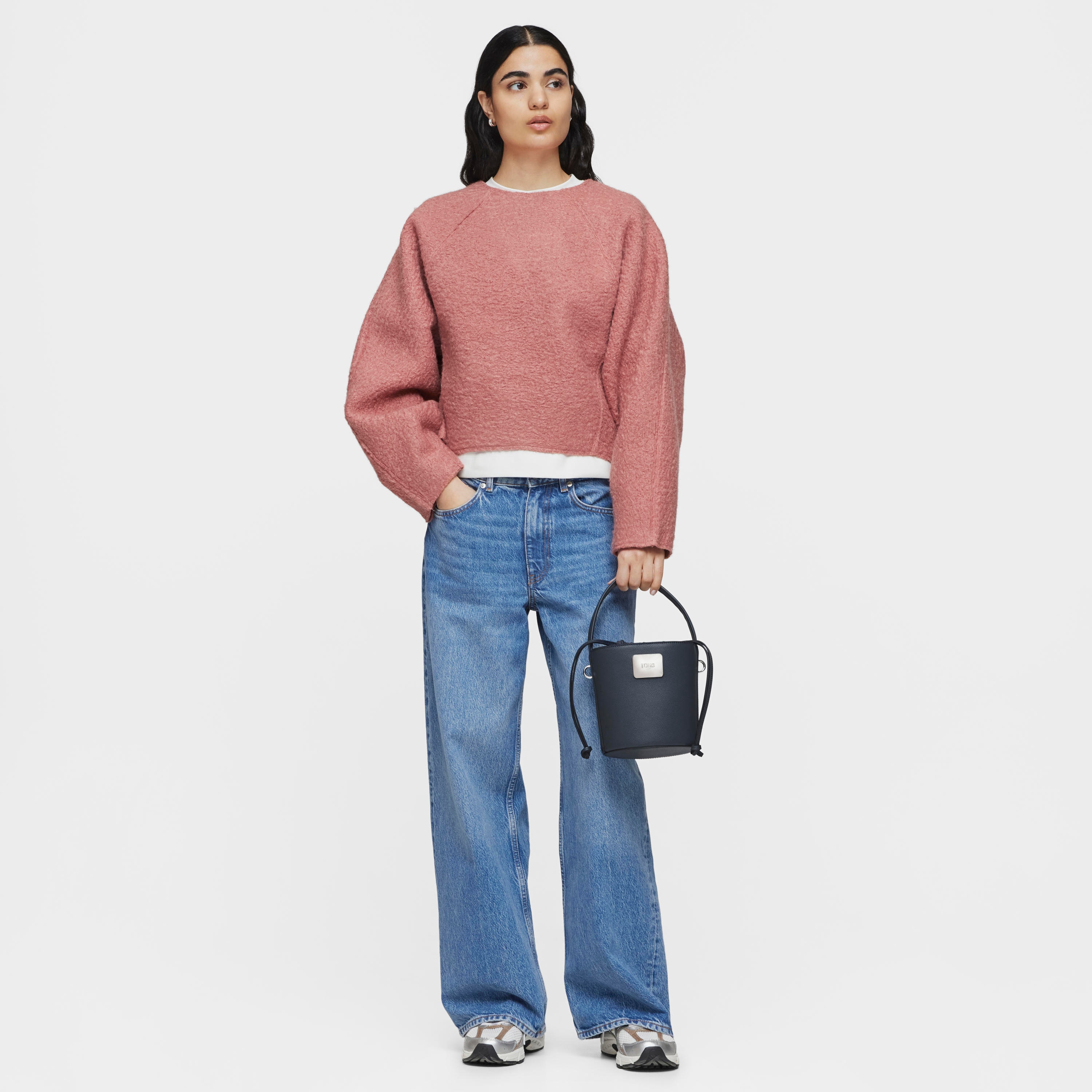 Small dark gray Bucket bag TOUS Lucia