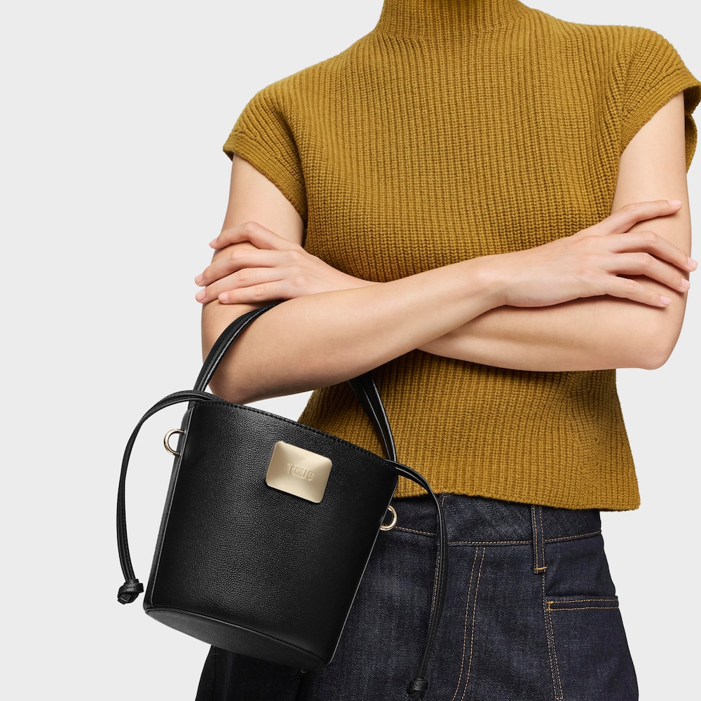 Small black Bucket bag TOUS Lucia