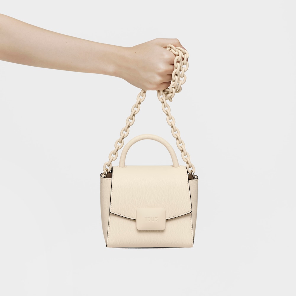 Mini bandolera beige TOUS Lucia