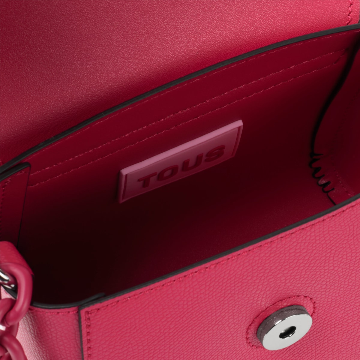 Fuchsia-colored Crossbody minibag TOUS Lucia