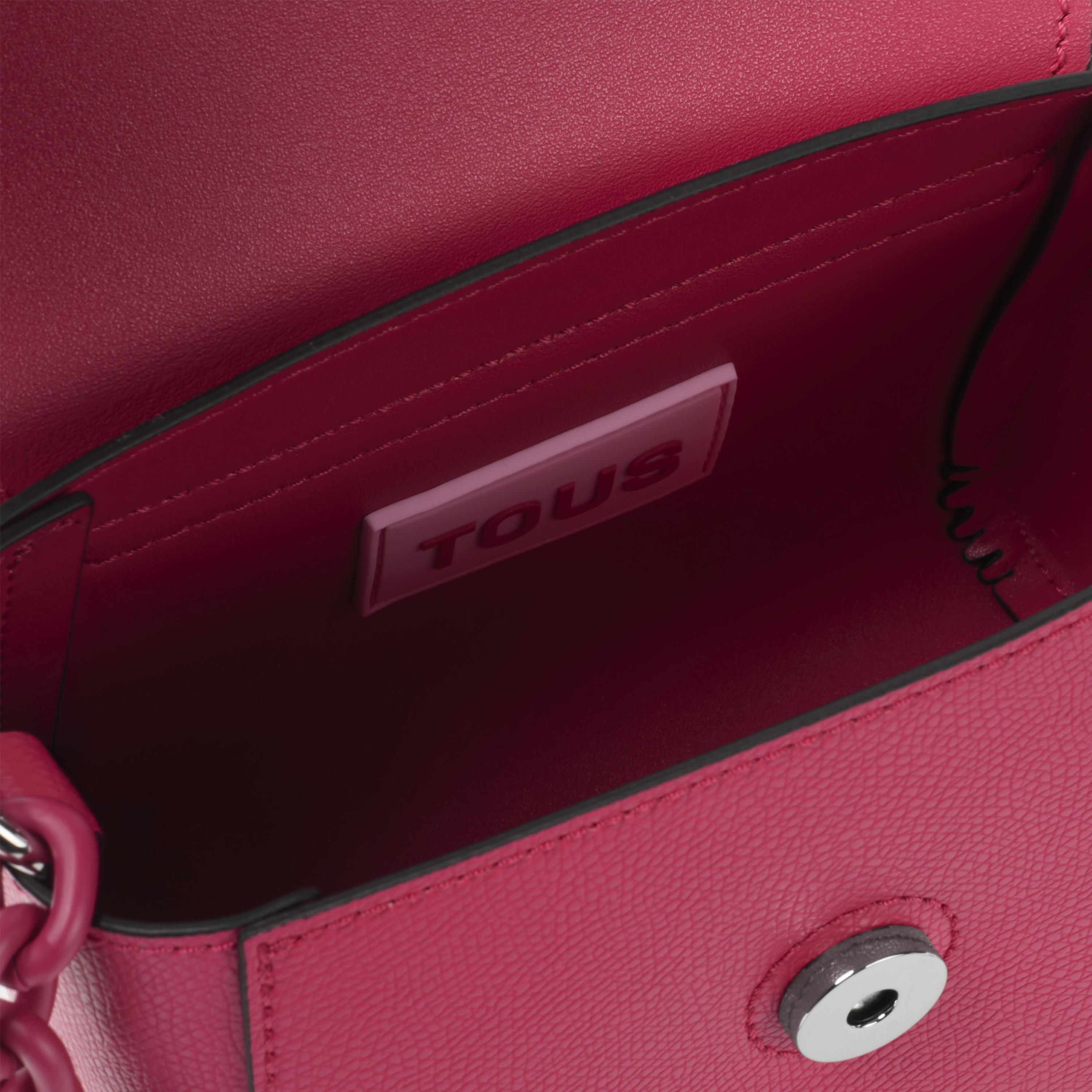 Fuchsia-colored Crossbody minibag TOUS Lucia