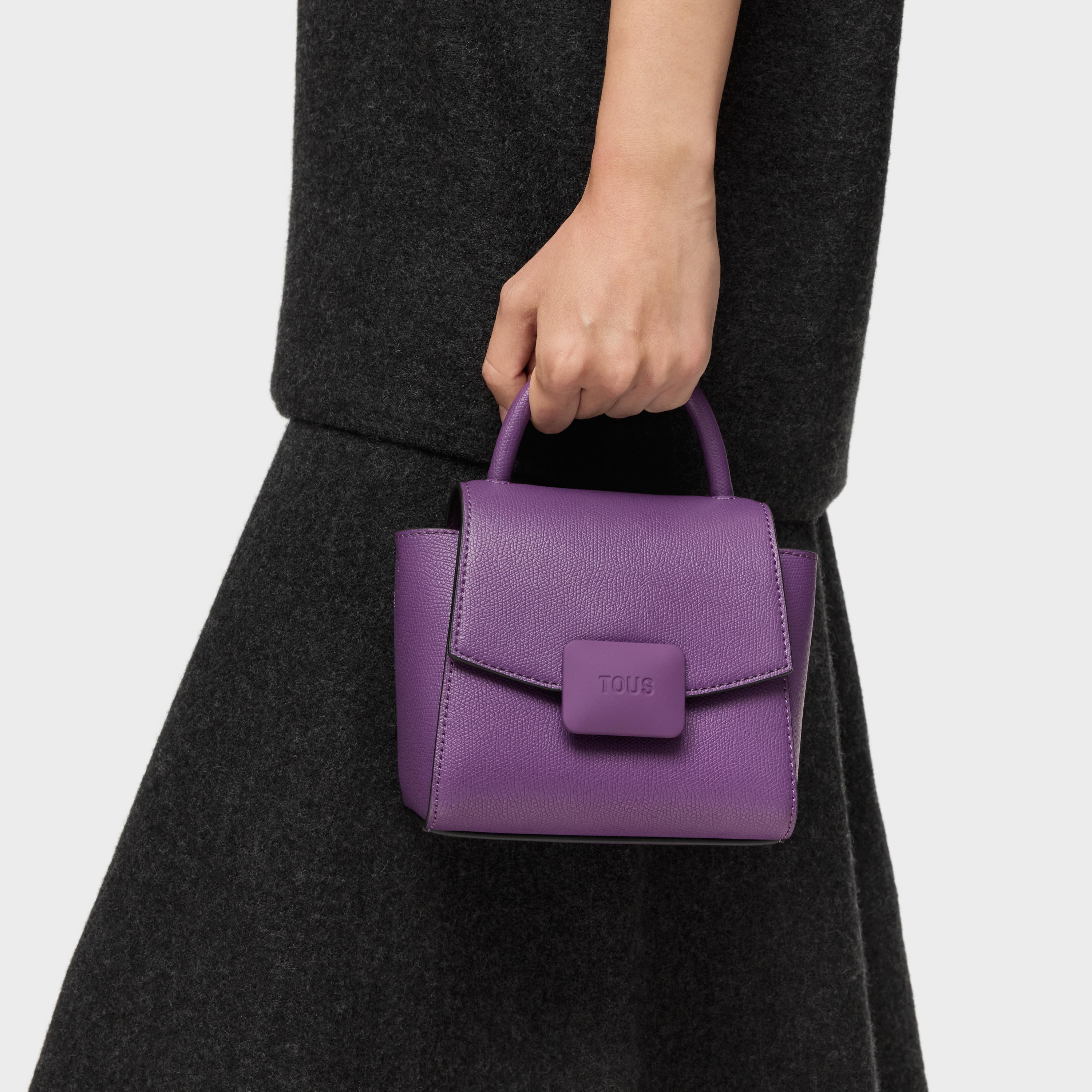Purple Crossbody minibag TOUS Lucia