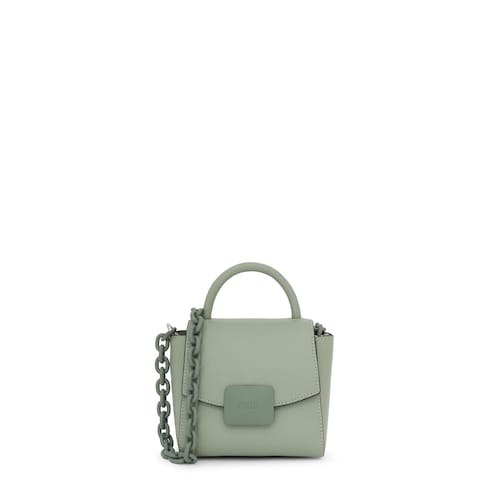 Stone gray Crossbody minibag TOUS Lucia