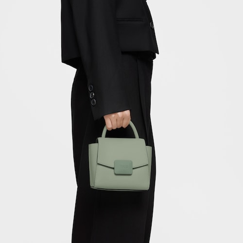 Stone gray Crossbody minibag TOUS Lucia